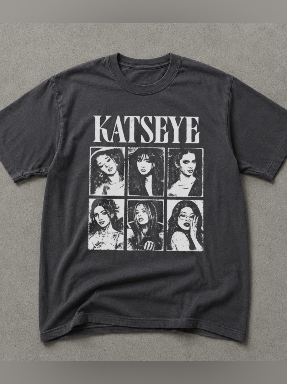 Katseye Girl Group Music Tour Comfort Colors Tee - Picture 2 of 6